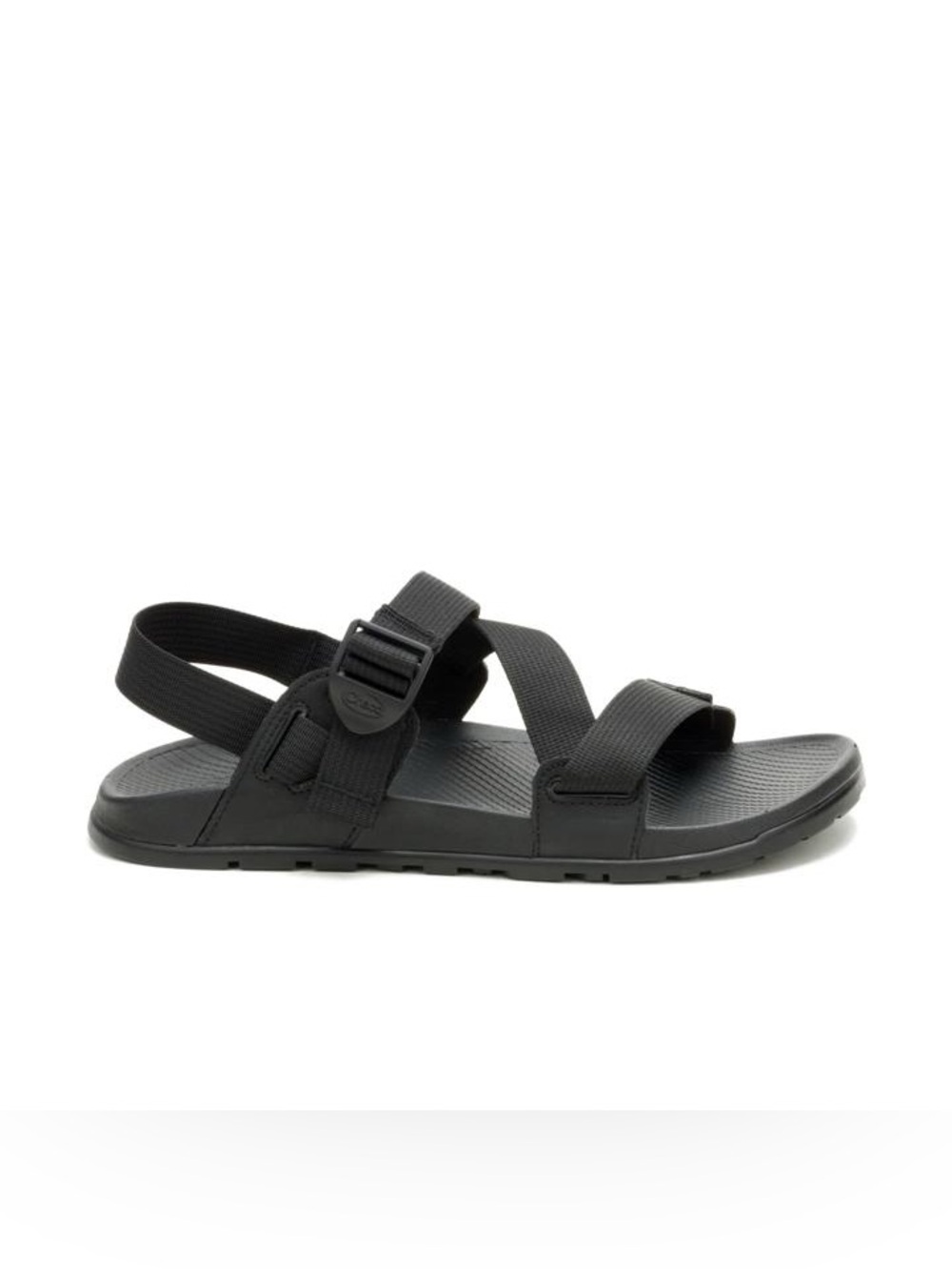 Men’s Chaco Lowdown Sandal Black Open Strap Size 12